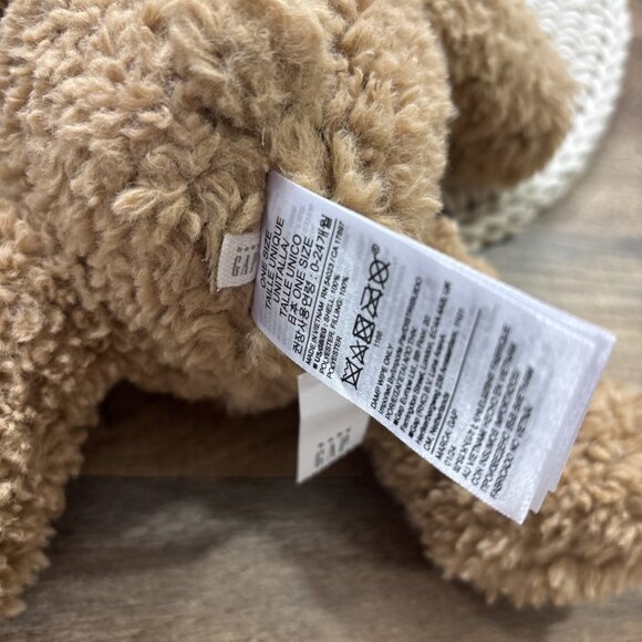 Baby GAP Brannan Teddy Bear Plush Lovey 10" NEW w TAG - Picture 5 of 6